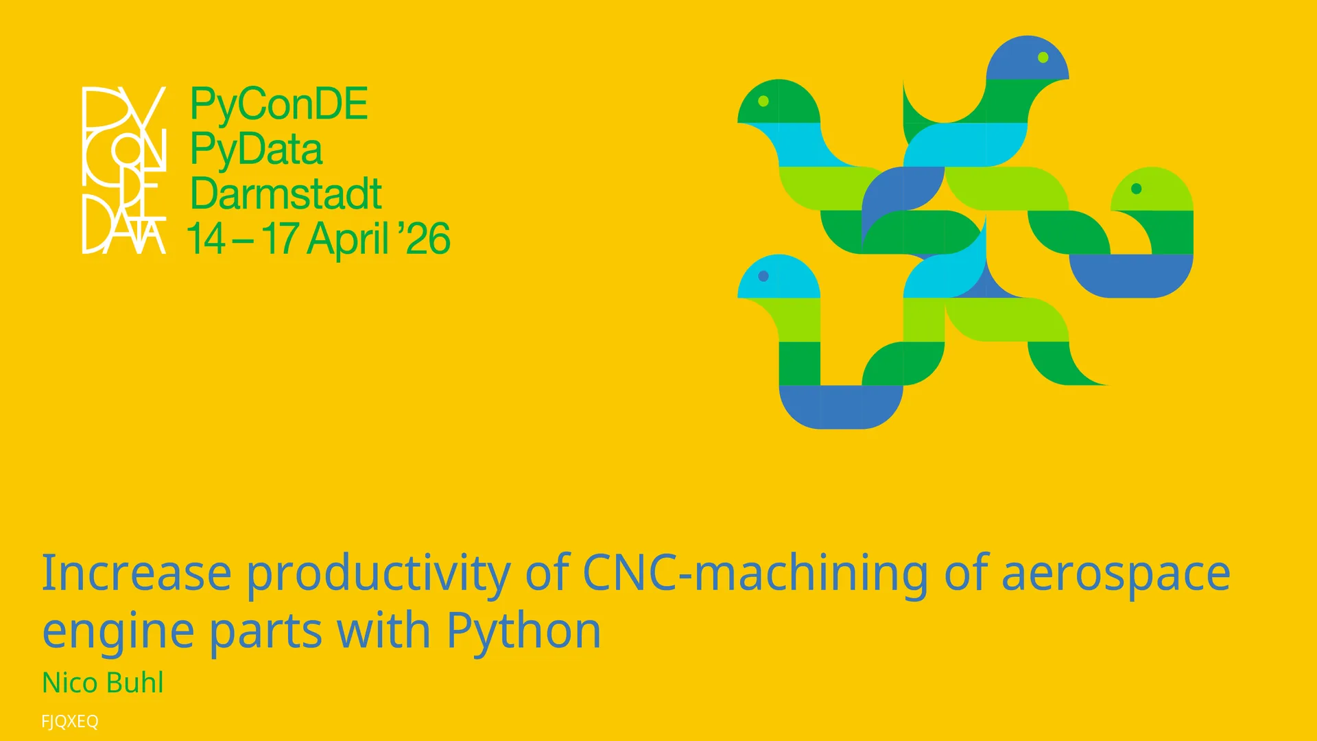 Increase productivity of CNC-machining of aerospace engine parts with Python