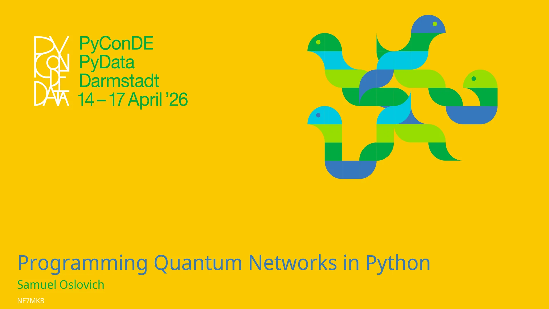 Programming Quantum Networks in Python