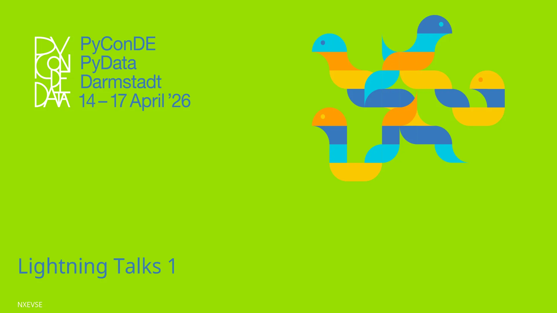 Lightning Talks 1