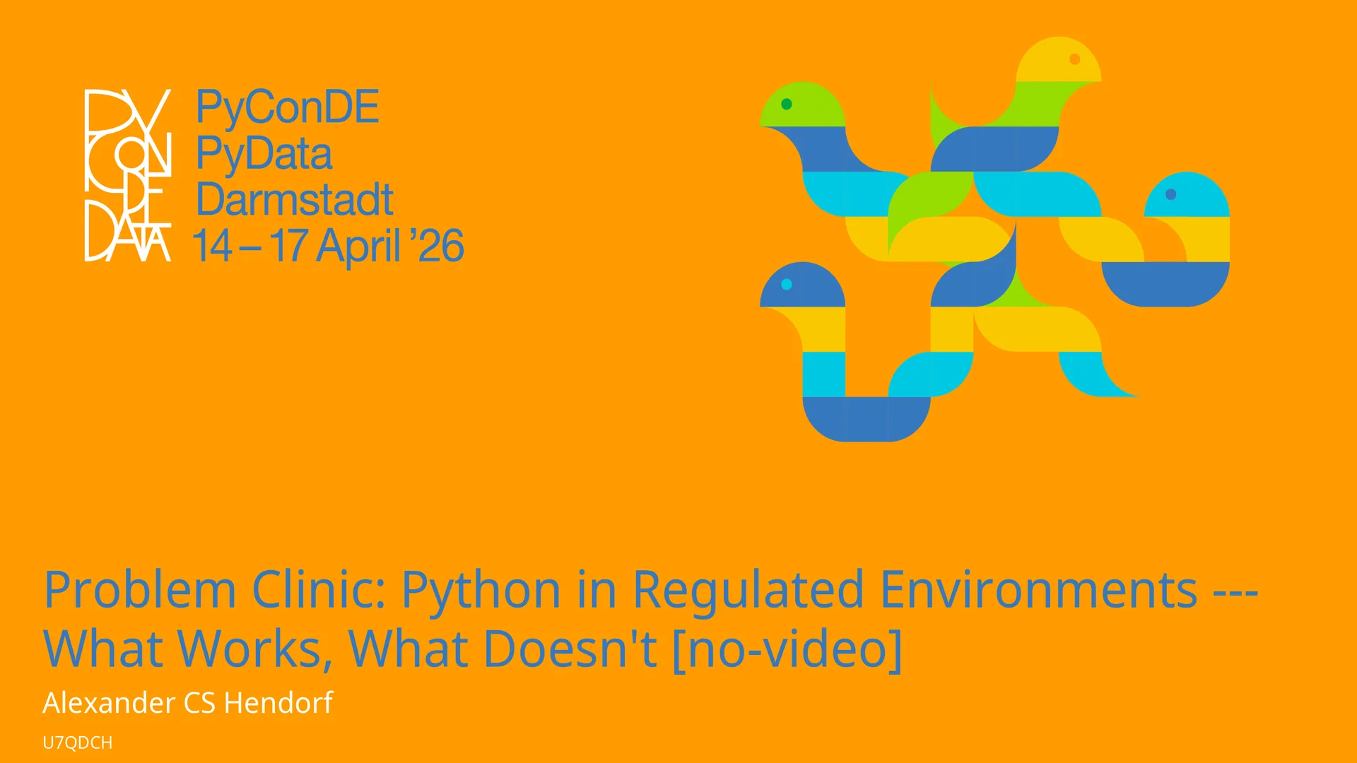 Problem Clinic: Python in Regulated Environments --- What Works, What Doesn't